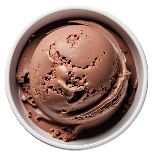 chocolate ice cream flavour from dreamtime icecreamery's ice cream van