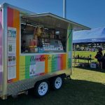 Dreamtime ice creamery, ice cream van at local sporting event