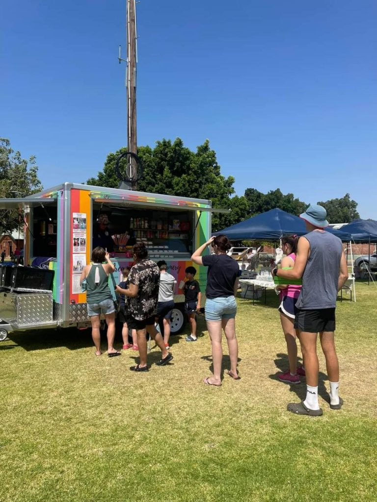 Ice cream catering for Darling Down events