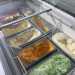 Variety of ice cream flavours avaliable at Dreamtime Icecreamery ice cream Truck