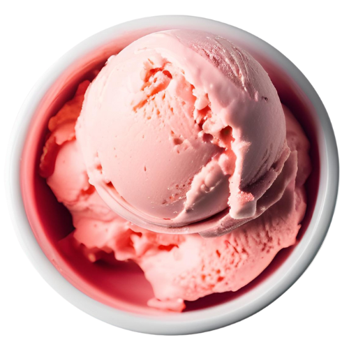 strawberry summer ice cream flavour