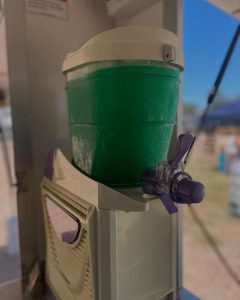 Slushie machine from Dreamtime Ice Creamery